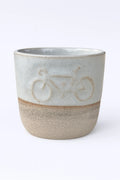 Czarka Ceramiczna Glossy Grey Bike 200 ml | DS
