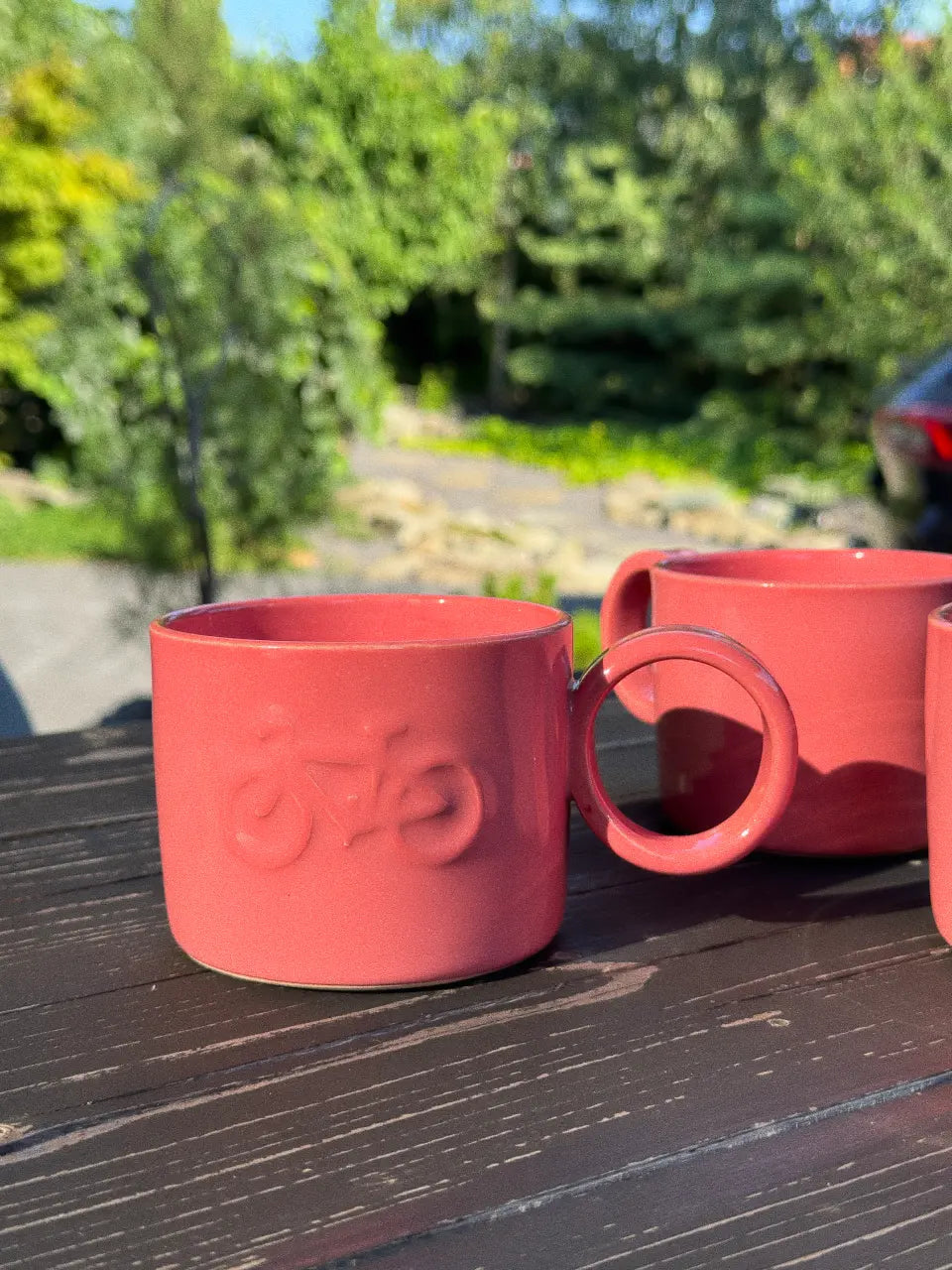 Ceramiczny Kubek Koral Bike 350 ml